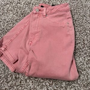NWOT H&M pink denim
